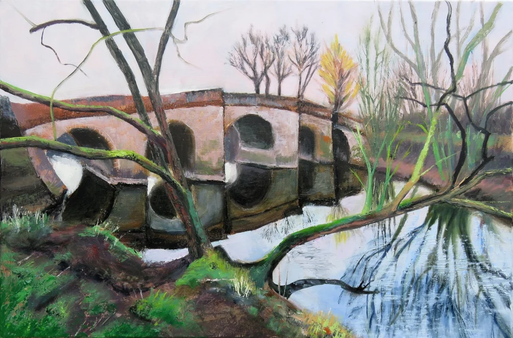 The old bridge at Pershore The old bridge at Pershore