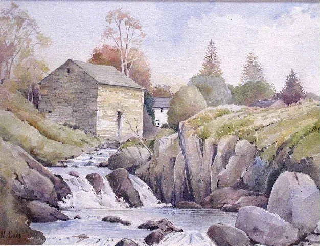 Falls below Watendlath Cumbria Falls below Watendlath Cumbria