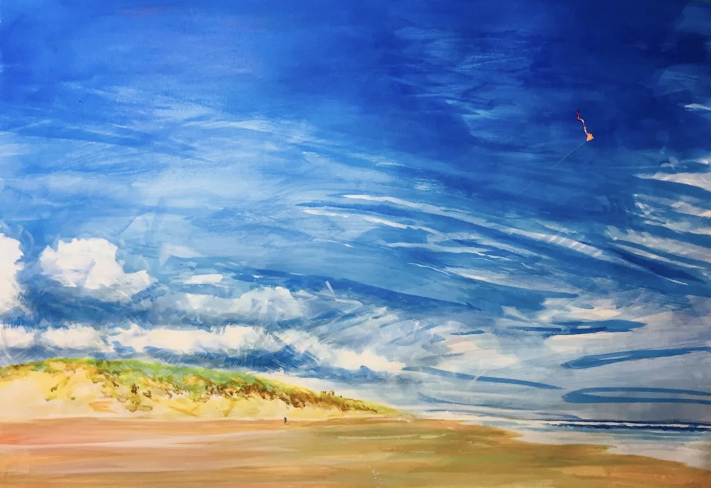 Boy. Bamburgh beach, kite Boy. Bamburgh beach, kite