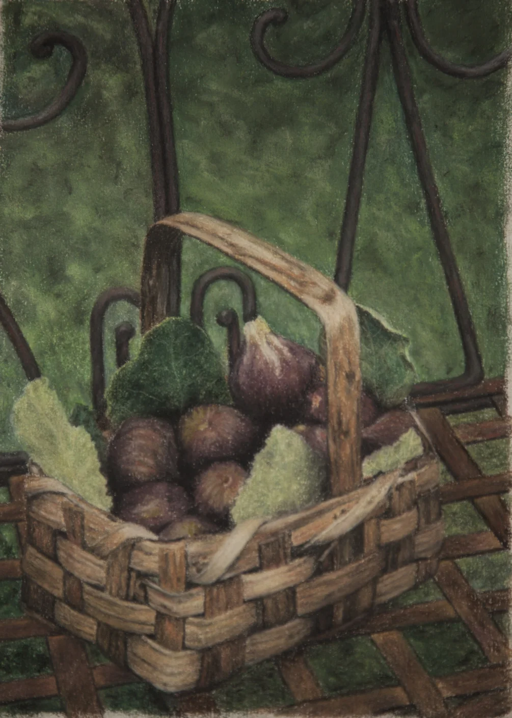 Figs in basket Figs in basket