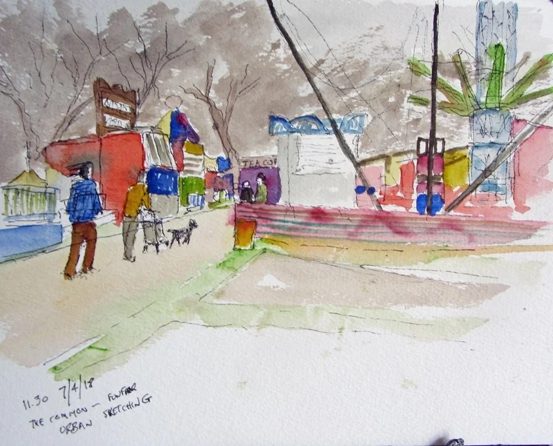 Urban sketch 2 Urban sketch 2
