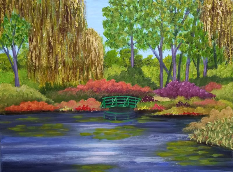 AUTUMN AT GIVERNY 800