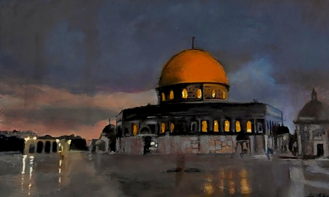 Al-Aqsa Mosque, Rainy Day
