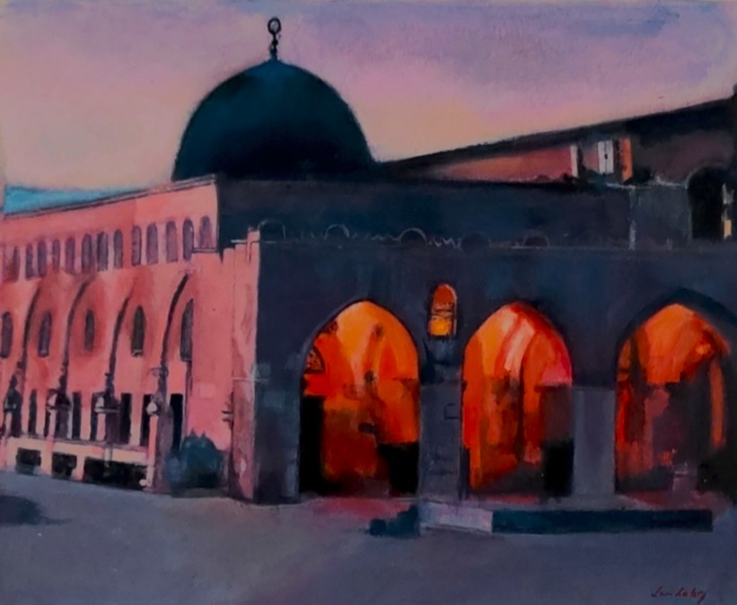 Al-Aqsa Mosque by Lea Laboy