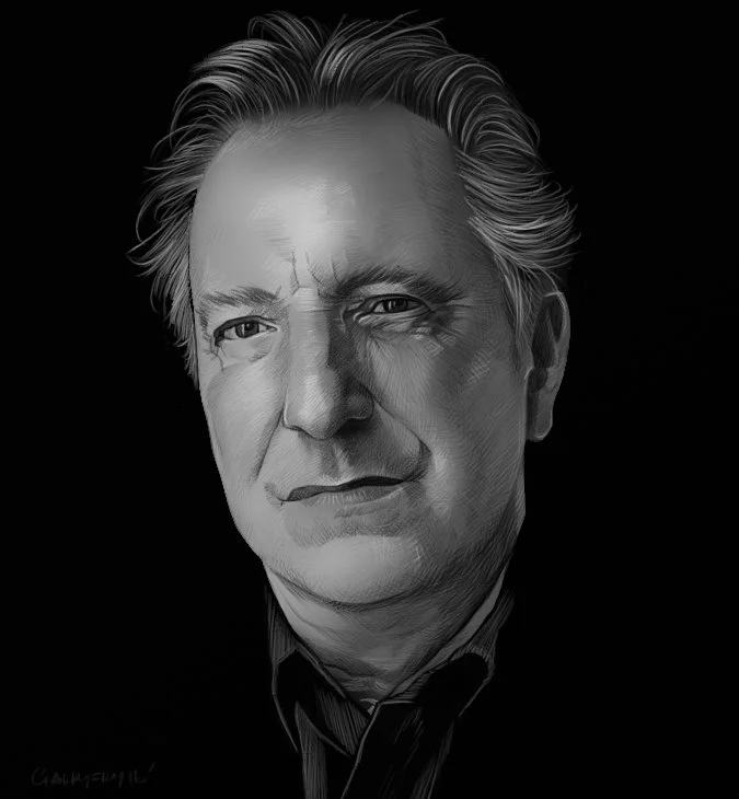 Alan Rickman. Alan Rickman.