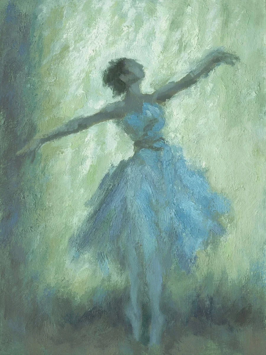 Ballerina Study #4, 6 x 8, oil on birch wood, 900x1200 Ballerina Study #4, 6 x 8, oil on birch wood, 900x1200