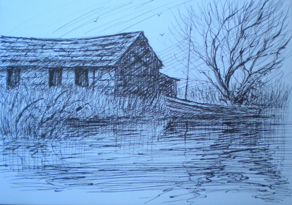 Boathouse on Thames Boathouse on Thames