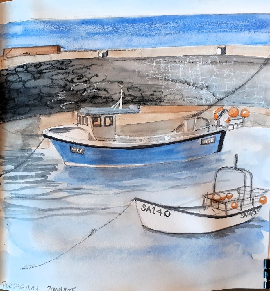 Boats at Porthgain