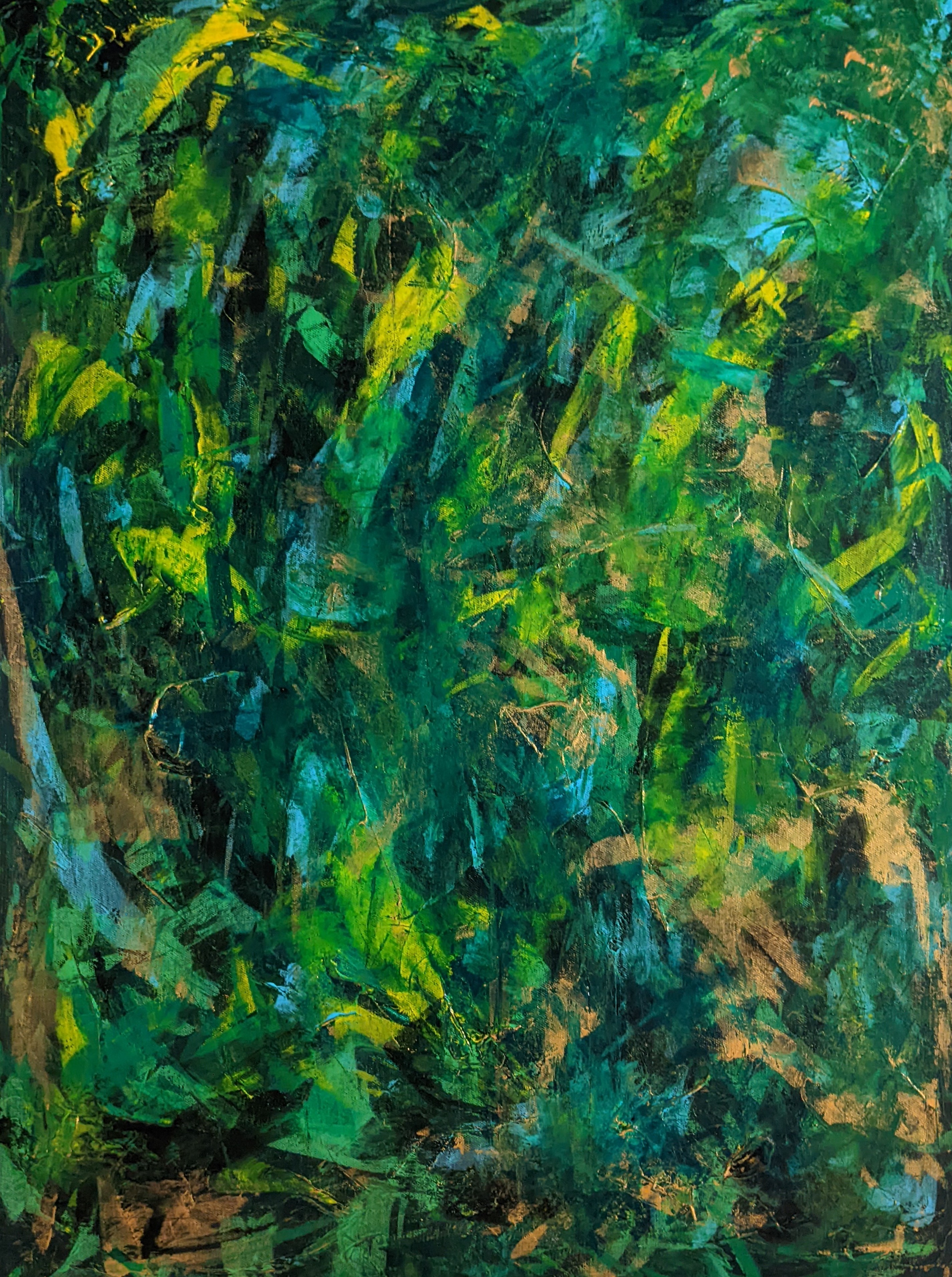 Catherine Sweet_The Woods and The Trees_Acrylic on canvas_80x60cm_£650_2023