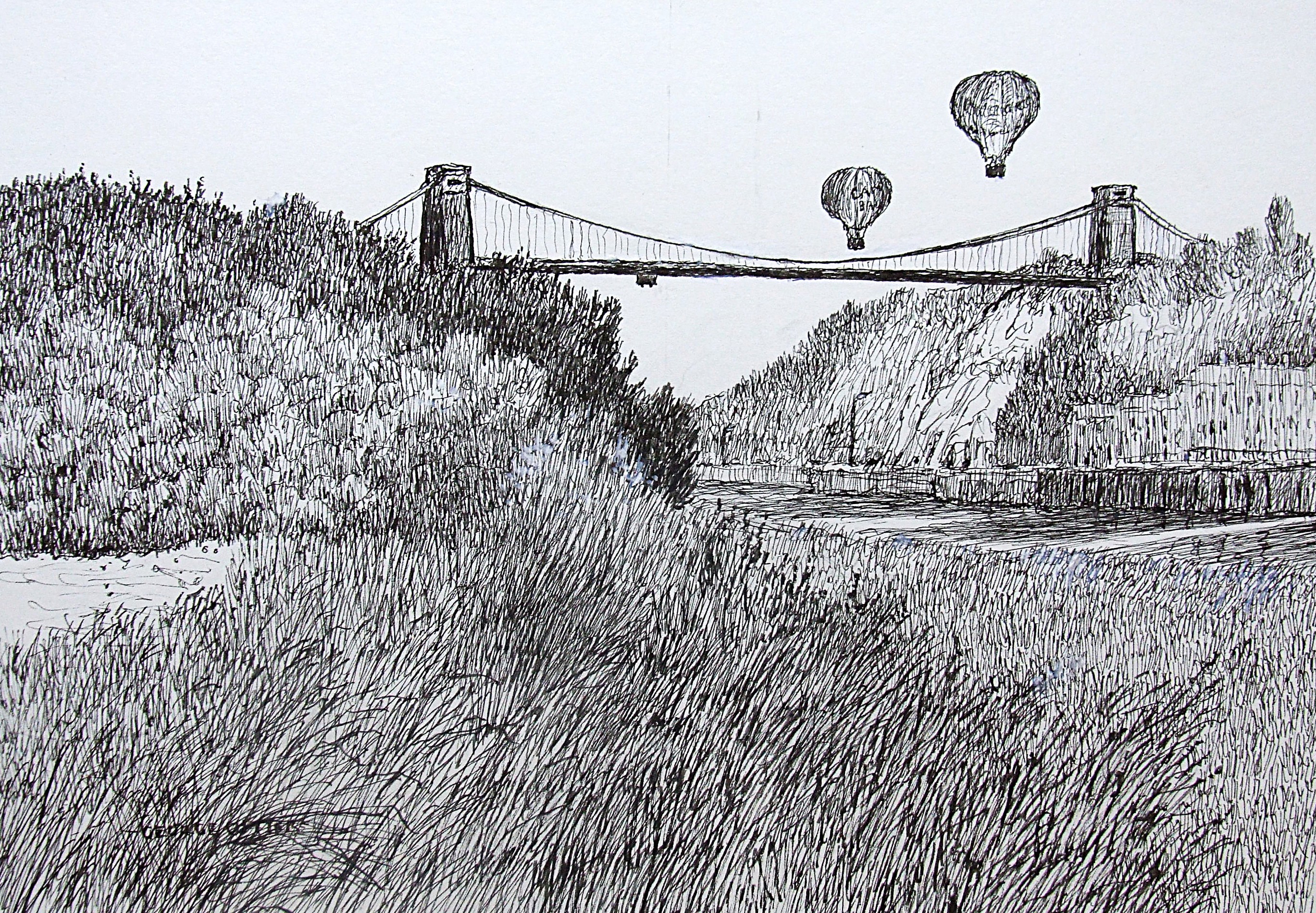 Clifton Bridge + Balloons 2