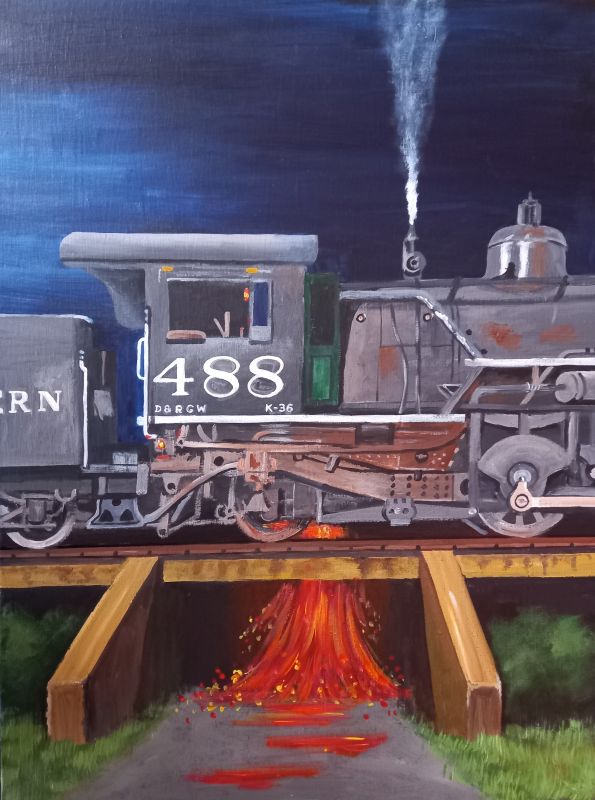 DROPPING THE FIRE 800