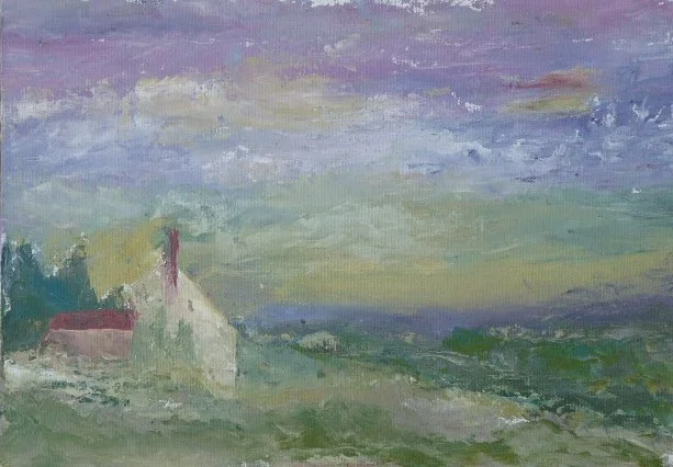 Edge of the moor - acrylic Edge of the moor - acrylic