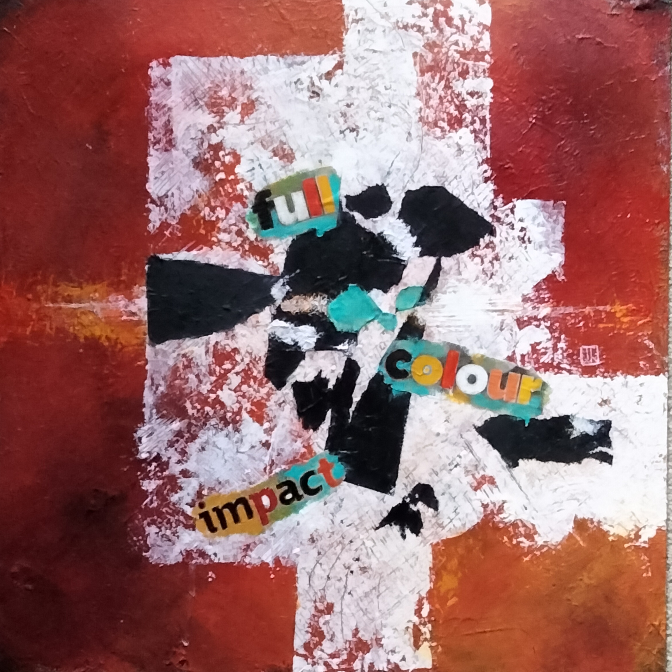 Full Colour Impact 43x43cms. Acrylic