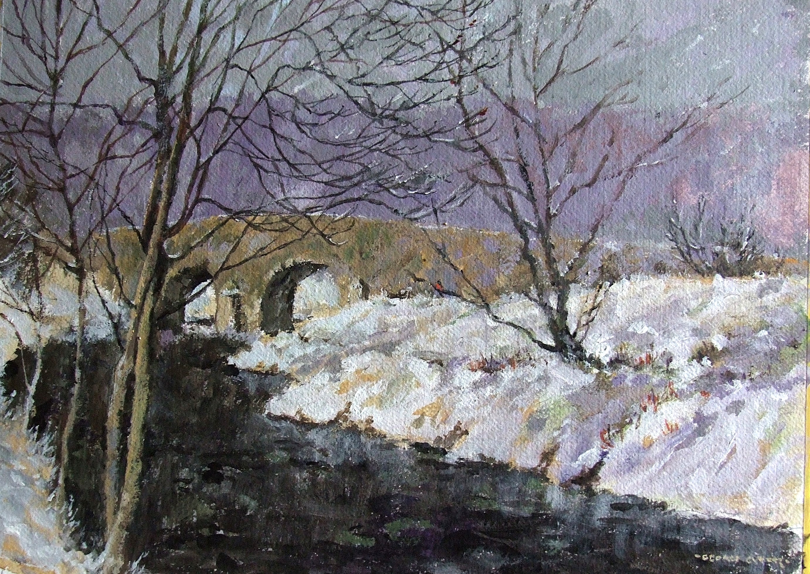 March snow Freshford