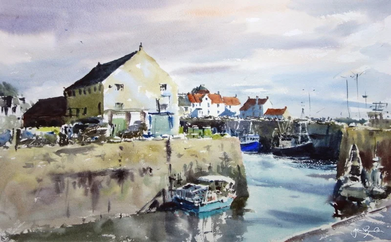 Pittenweem harbour sig Pittenweem harbour sig