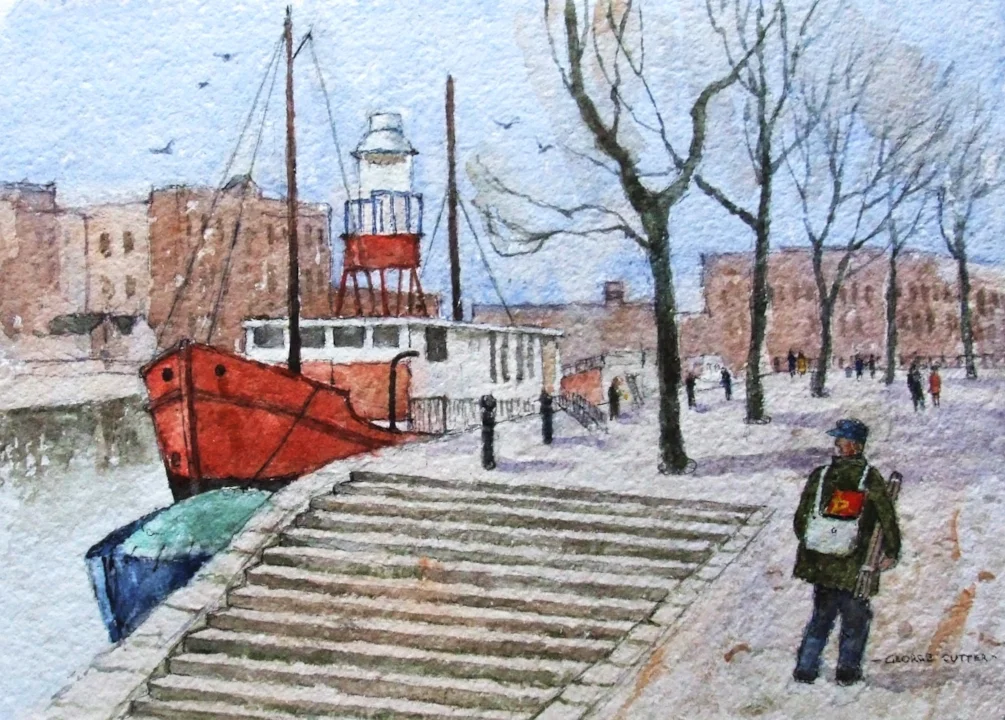 Ready to paint The Lightship Welsh Back Ready to paint The Lightship Welsh Back