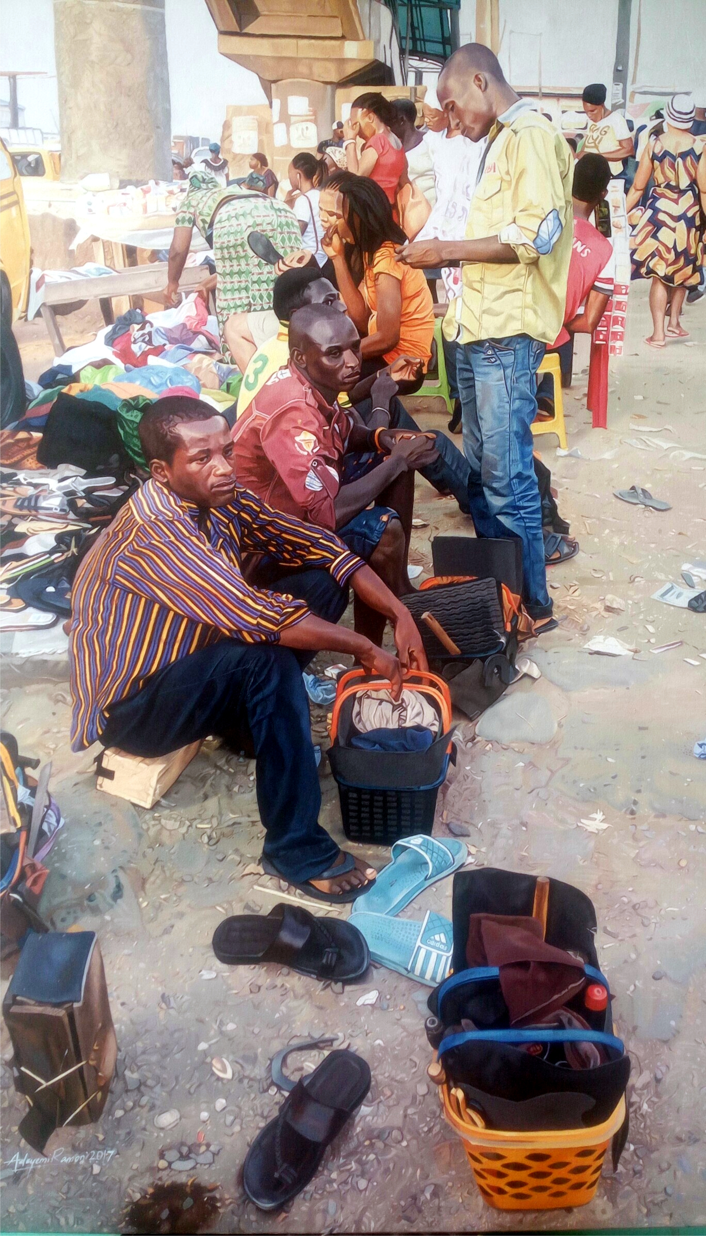  Waiting for customers