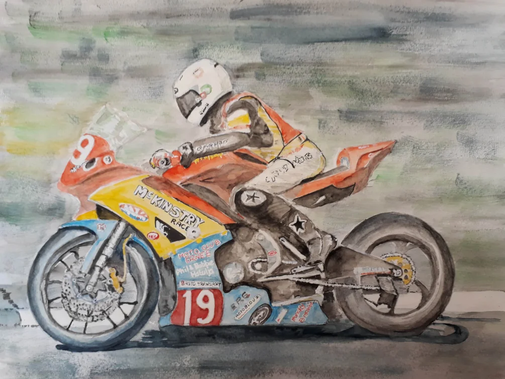 Wayne Bourgeais Newcomer - Watercolour - Finished Jan 2020 Wayne Bourgeais Newcomer - Watercolour - Finished Jan 2020