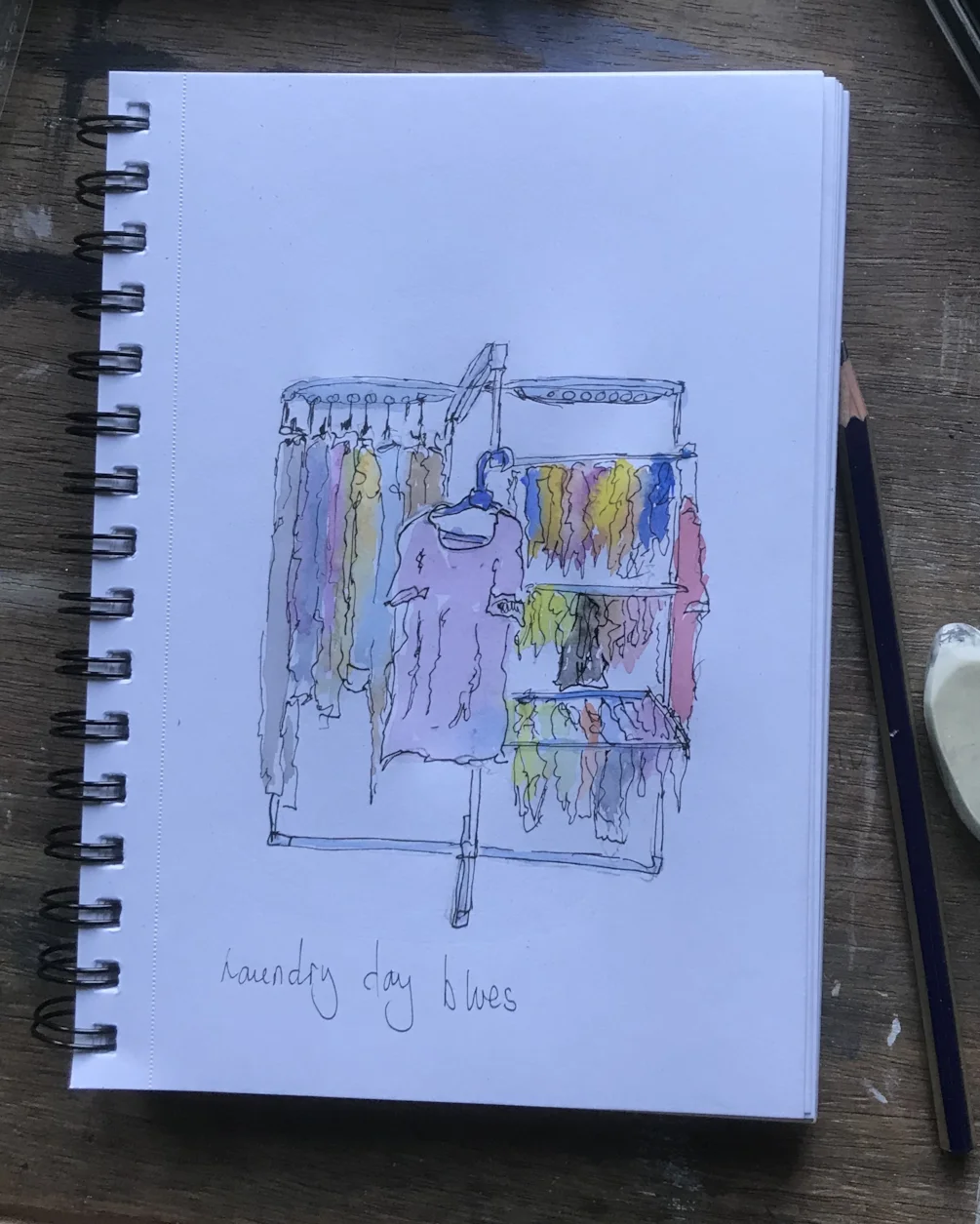 Wet laundry day Wet laundry day