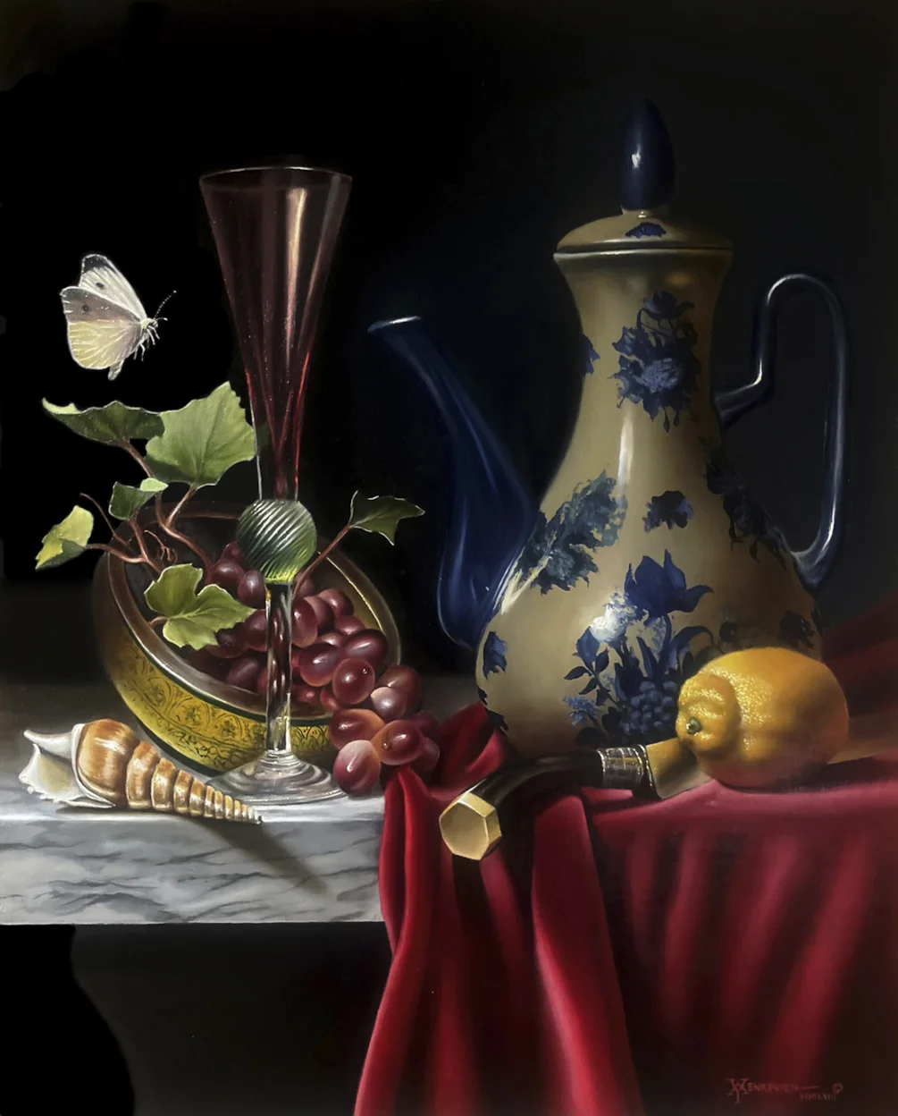 William Yenkevich-Graceful Moment-20x16-Oil on Panel William Yenkevich-Graceful Moment-20x16-Oil on Panel