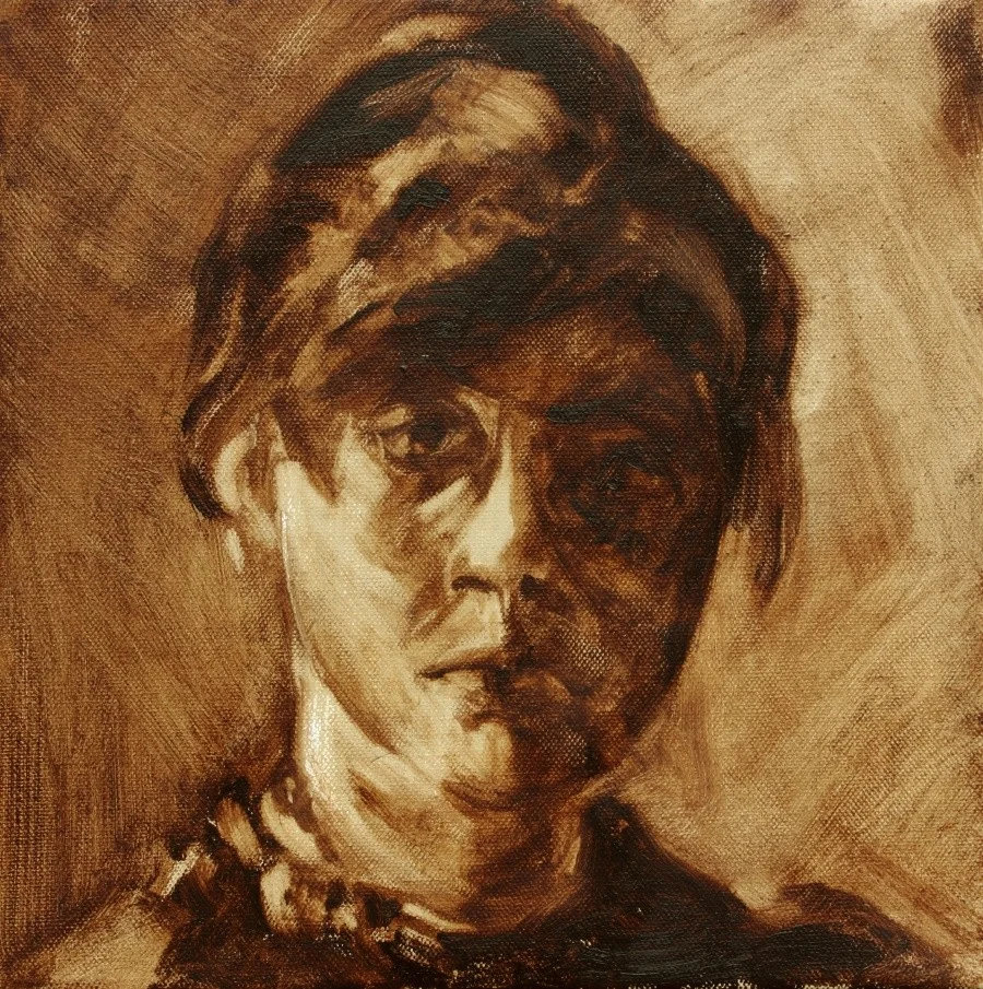 Study after Marie Triepcke Kroyer's Self Portrait 1889 Study after Marie Triepcke Kroyer's Self Portrait 1889