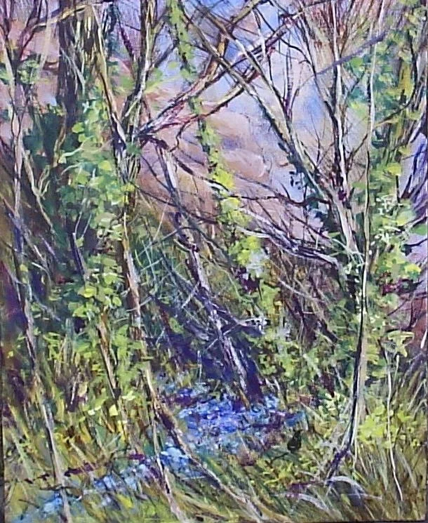 Bluebells on a Tangled Path: Undercliff Bluebells on a Tangled Path: Undercliff