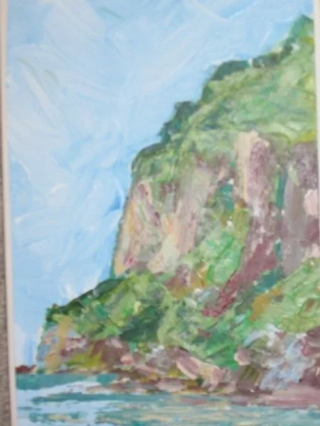 Luccombe cliff IOW Luccombe cliff IOW