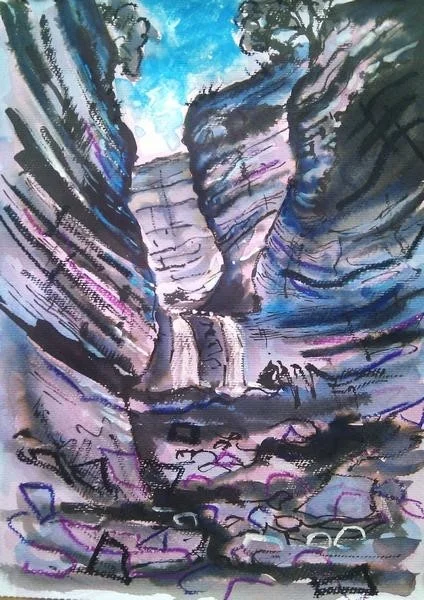 'Gordale Scar, Malham, Yorkshire Dales' 'Gordale Scar, Malham, Yorkshire Dales'