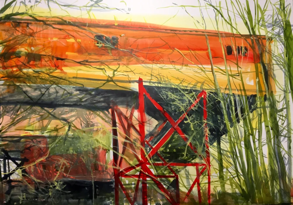Chatterley Whitfield, ink on A2 Chatterley Whitfield, ink on A2