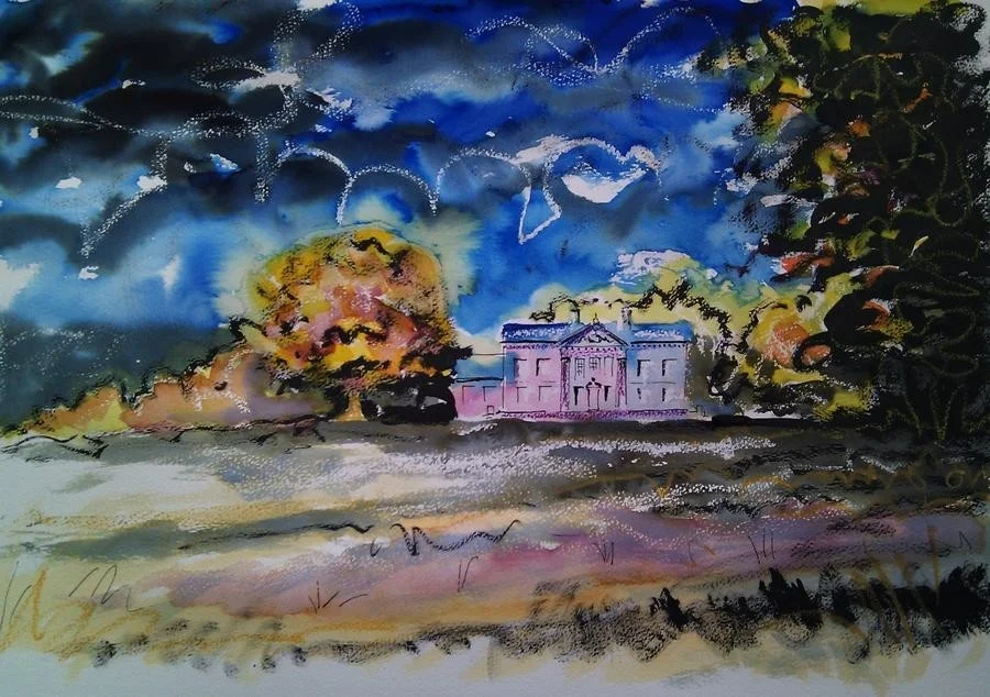 'Autumn, Farfield Hall. Addingham' 'Autumn, Farfield Hall. Addingham'