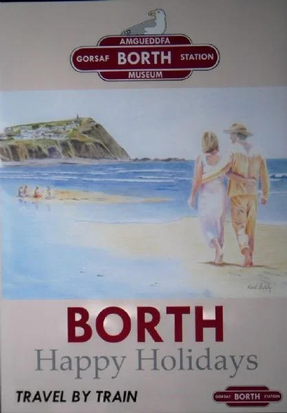 Borth Railway Museum Poster Borth Railway Museum Poster