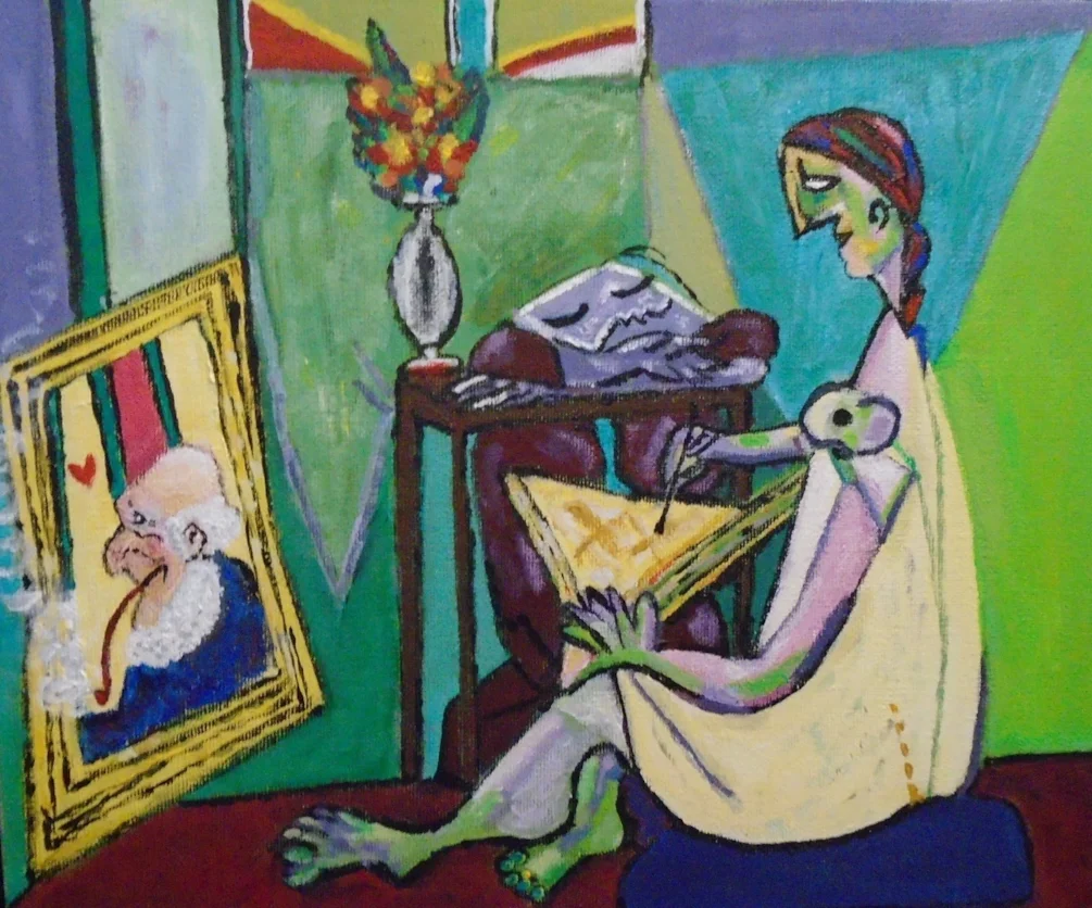 After Picasso - homage to him and my dad After Picasso - homage to him and my dad