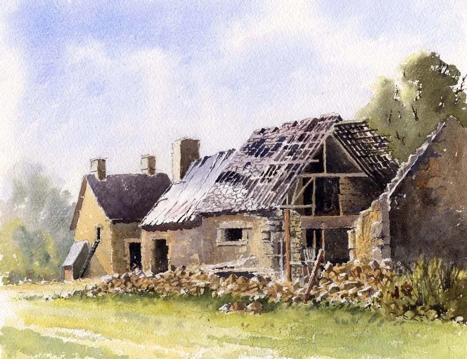 Derelict Barn, Brittany, France Derelict Barn, Brittany, France