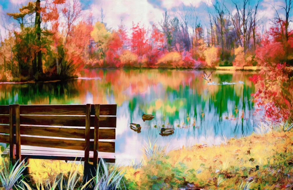 Autumn Pond Autumn Pond