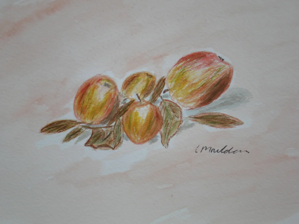 Last of the Summer Apples (my first attempt at still life) Last of the Summer Apples (my first attempt at still life)