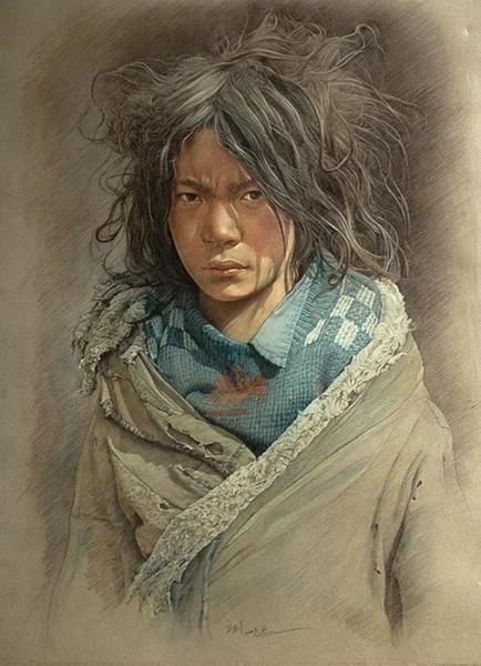 Tibetan Boy Tibetan Boy