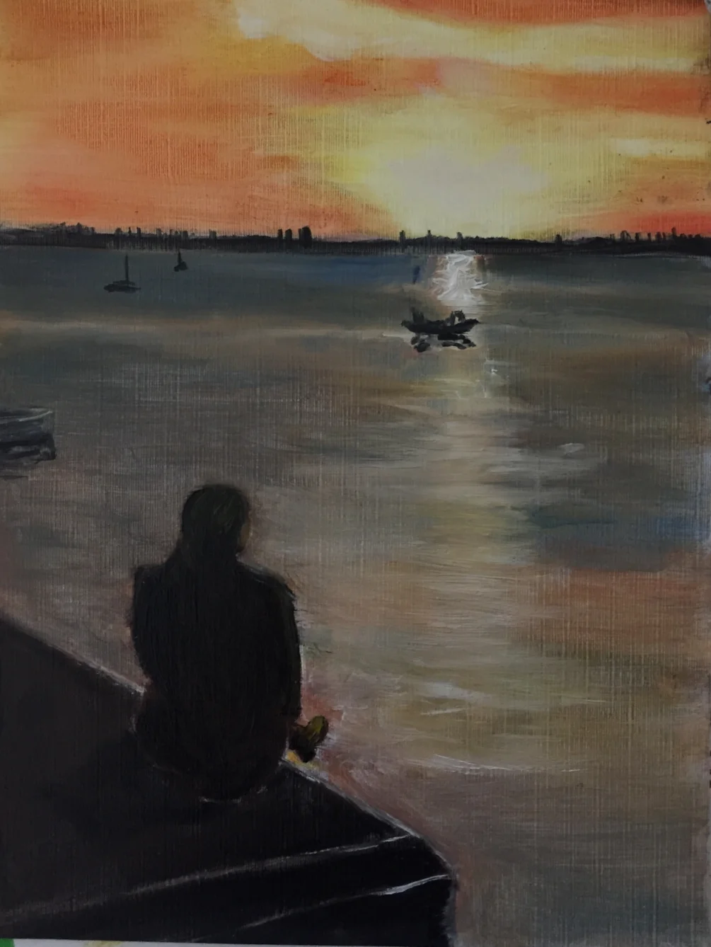 Mudeford sunset. Mudeford sunset.
