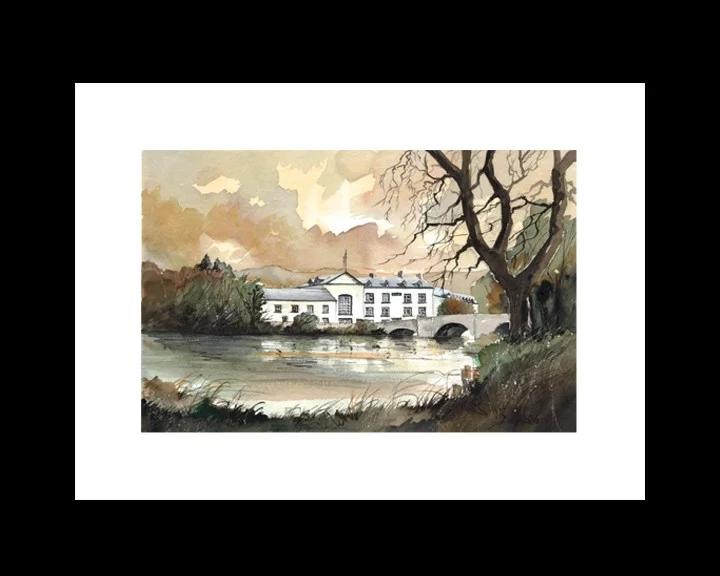 Swan Inn Newby Bridge Watercolour Swan Inn Newby Bridge Watercolour