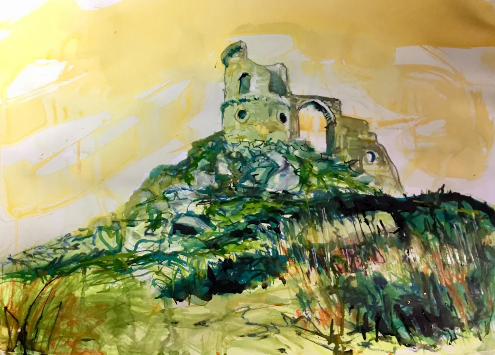 Mow Cop, ink on A2 Mow Cop, ink on A2