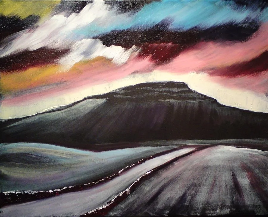 'Winter Dawn - Penyghent' 'Winter Dawn - Penyghent'