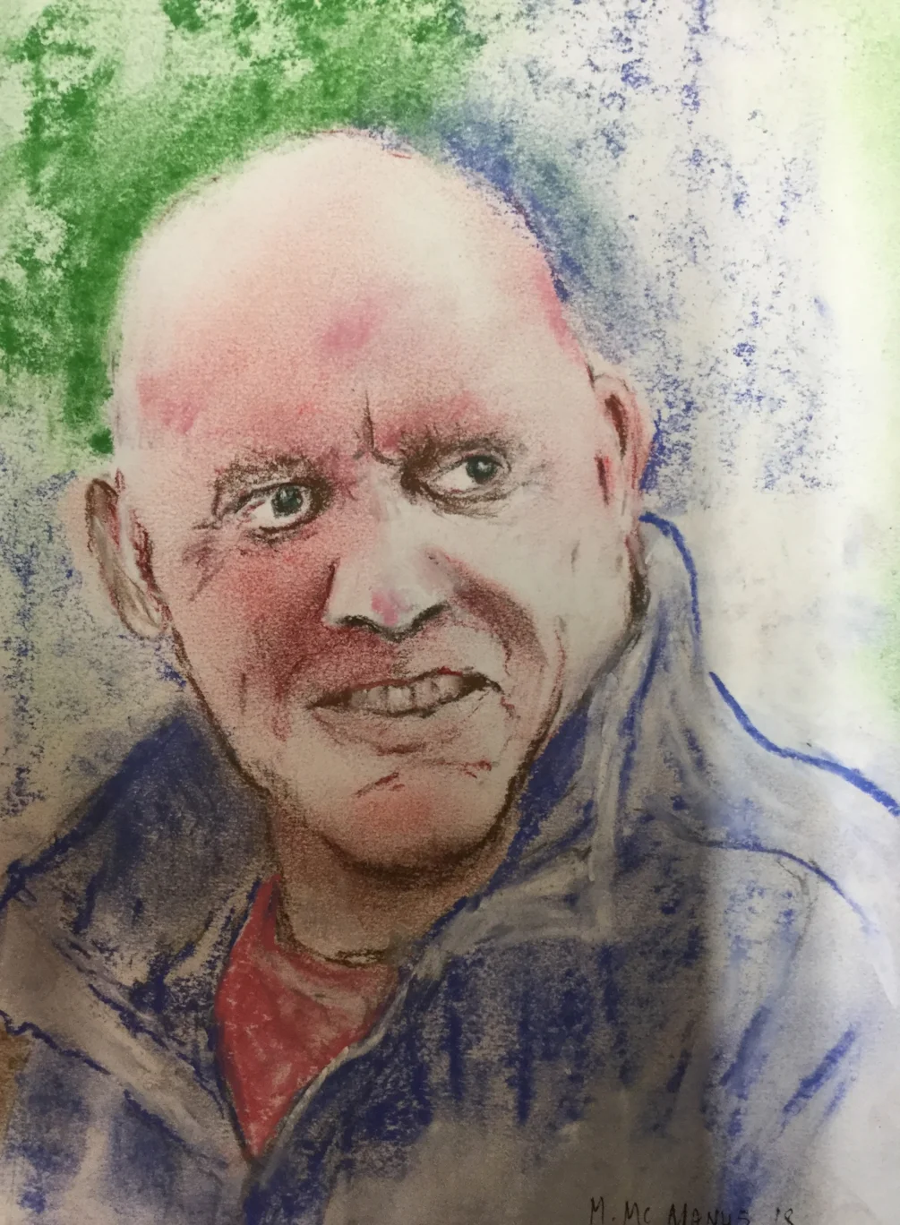 Portrait of Colin. Portrait of Colin.