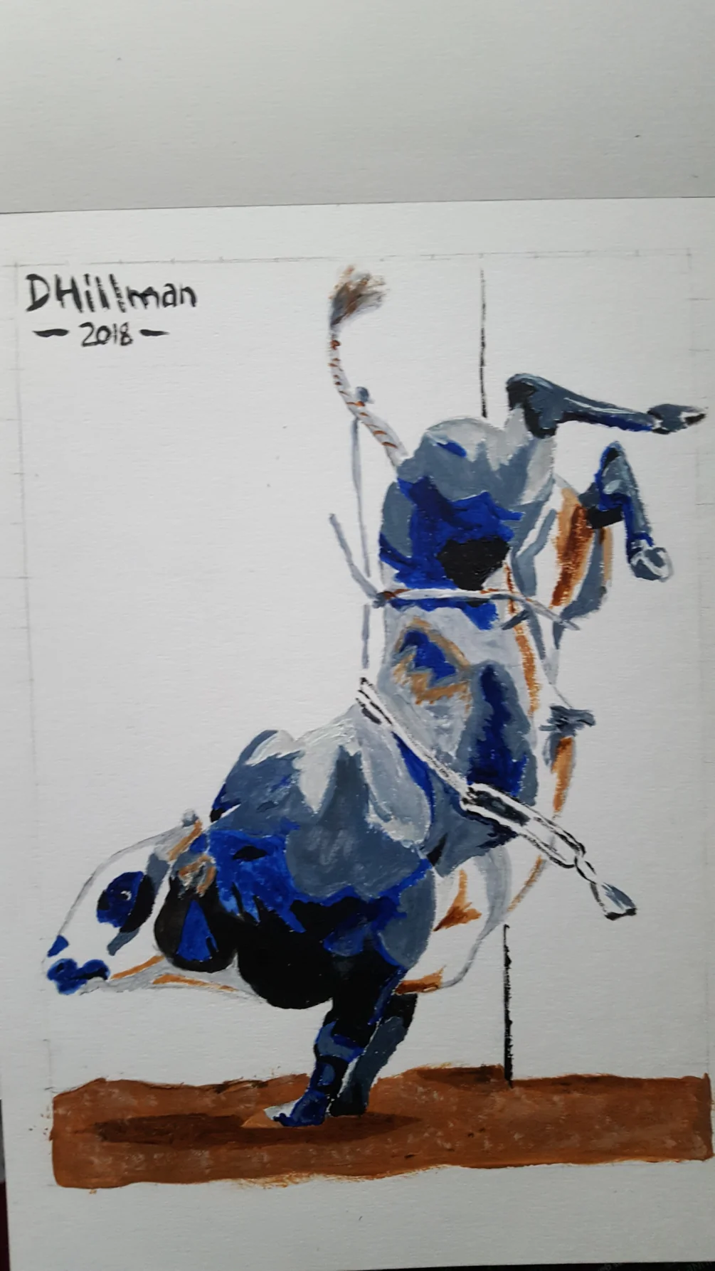 Study of a Blue Bull Study of a Blue Bull