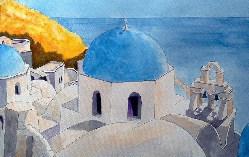 Santorini. Santorini.