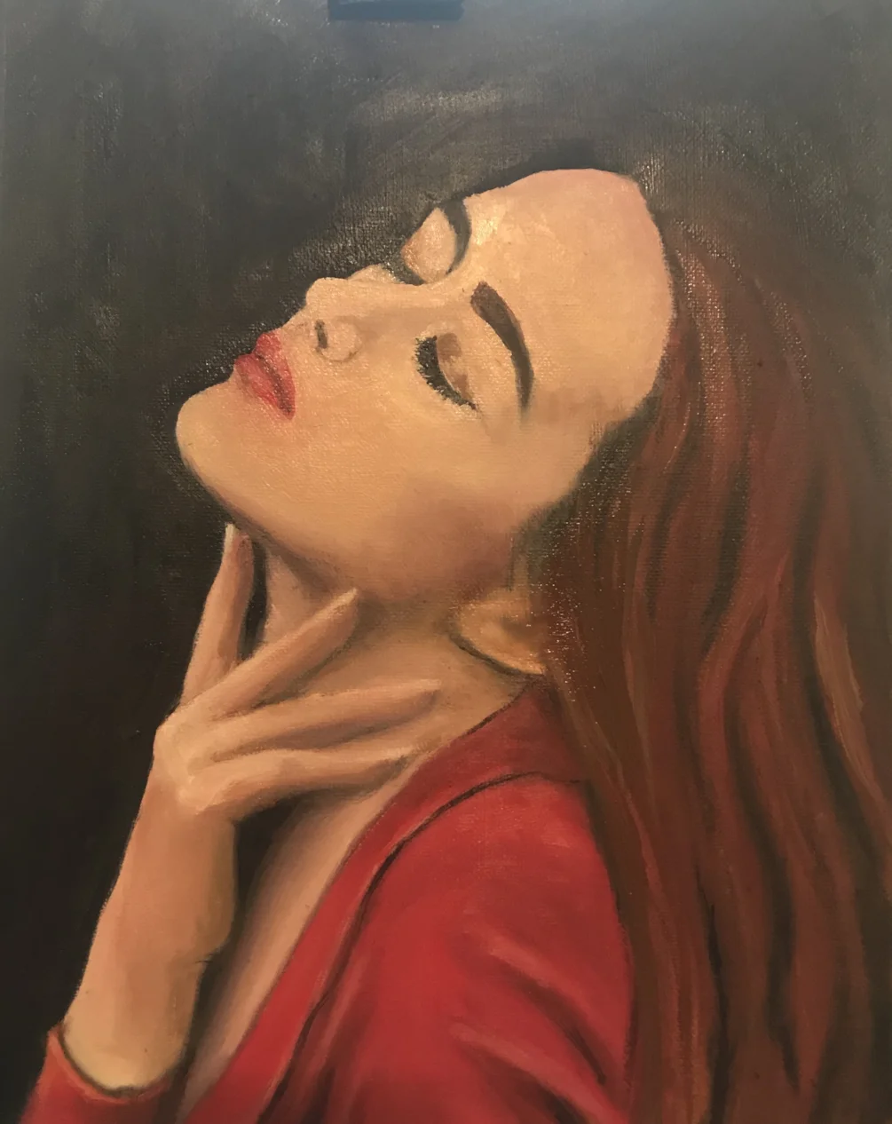 Study of a girl Study of a girl