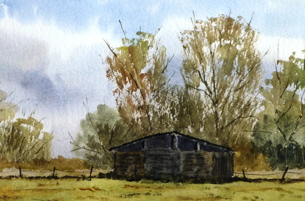 derelict barn on a dull day, HP derelict barn on a dull day, HP