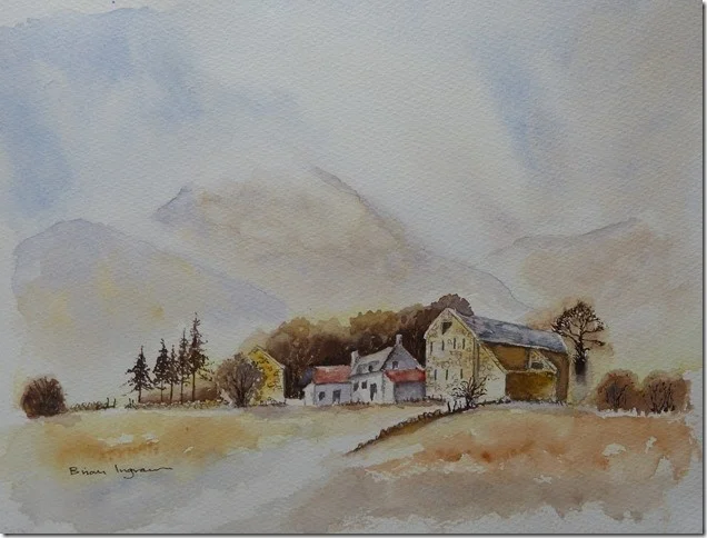 Landscape painting from a sketch by John Williams Landscape painting from a sketch by John Williams