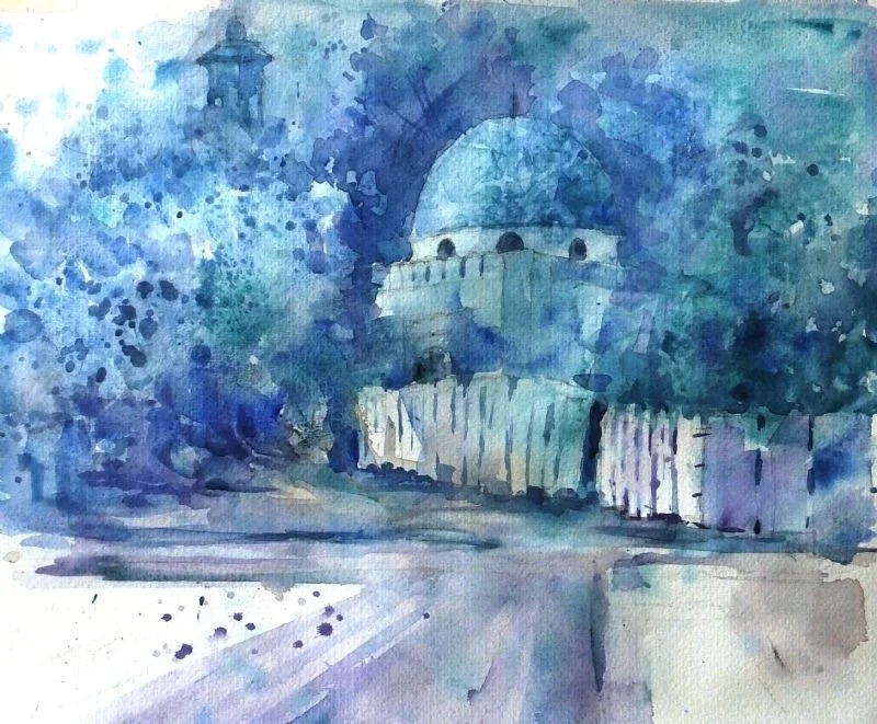 Hydrangea mosque Hydrangea mosque