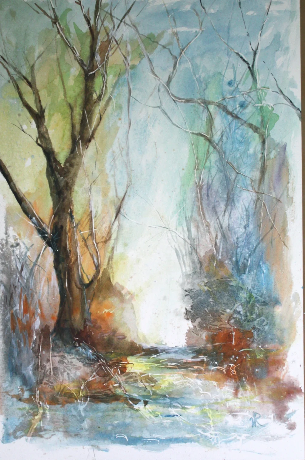 Twinkling trees Twinkling trees