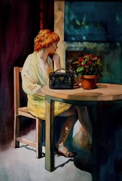 Girl with red hair Girl with red hair