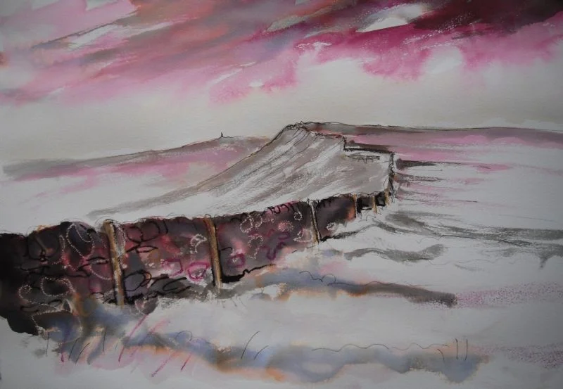 'Snow at Rylstone' 'Snow at Rylstone'